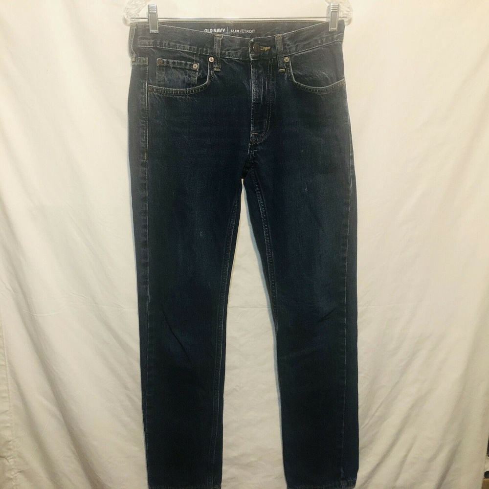 Old Navy Mens Slim Fit Jeans Size 30 x 32 Blue PM4